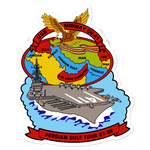 USS Midway (CV-41) Persian Gulf Tour 1987-88 Vinyl Sticker