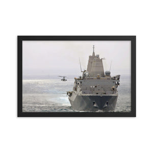 USS Green Bay (LPD-20) Framed Ship Photo