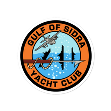 Load image into Gallery viewer, Gulf of Sidra Yacht Club Vinyl Sticker