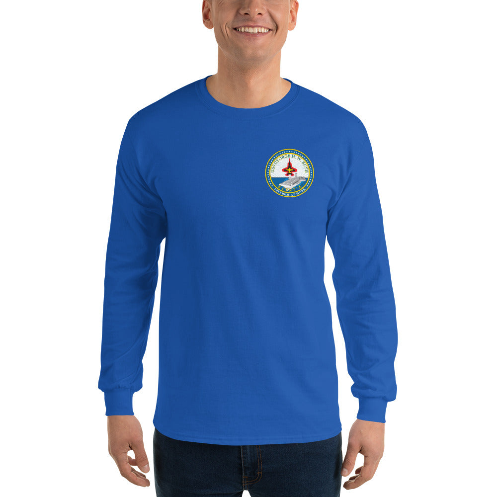 USS George H.W. Bush (CVN-77) 2014 Long Sleeve Cruise Shirt