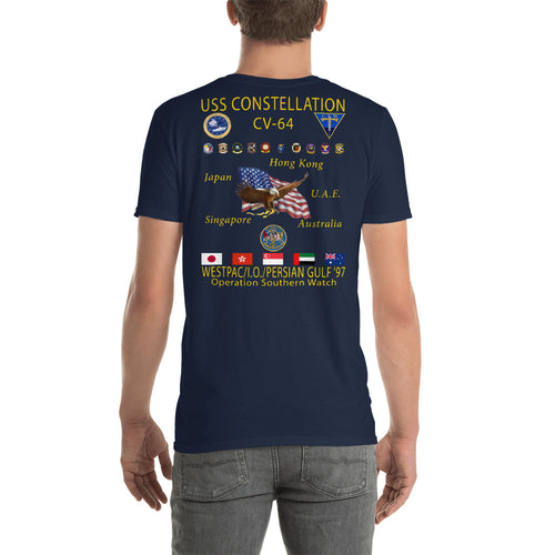 USS Constellation (CV-64) 1997 Cruise Shirt