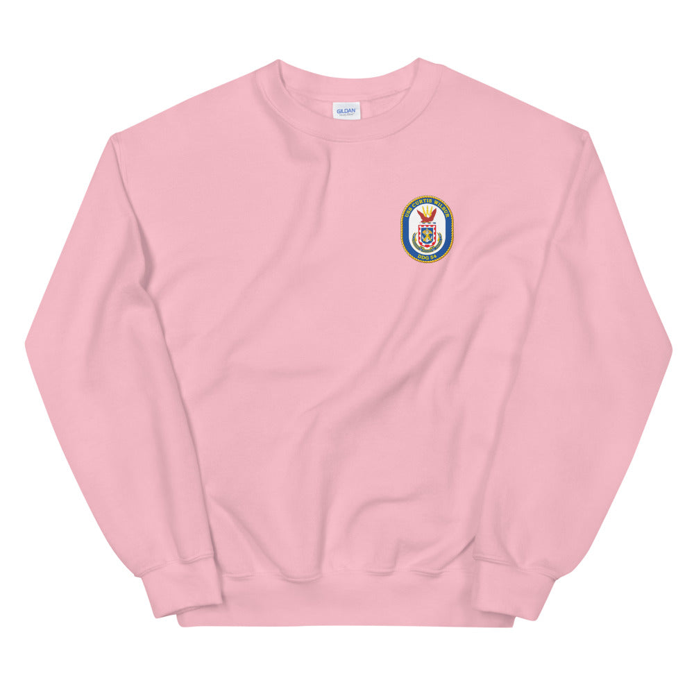 USS Curtis Wilbur (DDG-54) Ship's Crest Sweatshirt