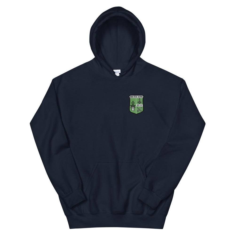 USS Simms (FF-1059) Ship's Crest Hoodie