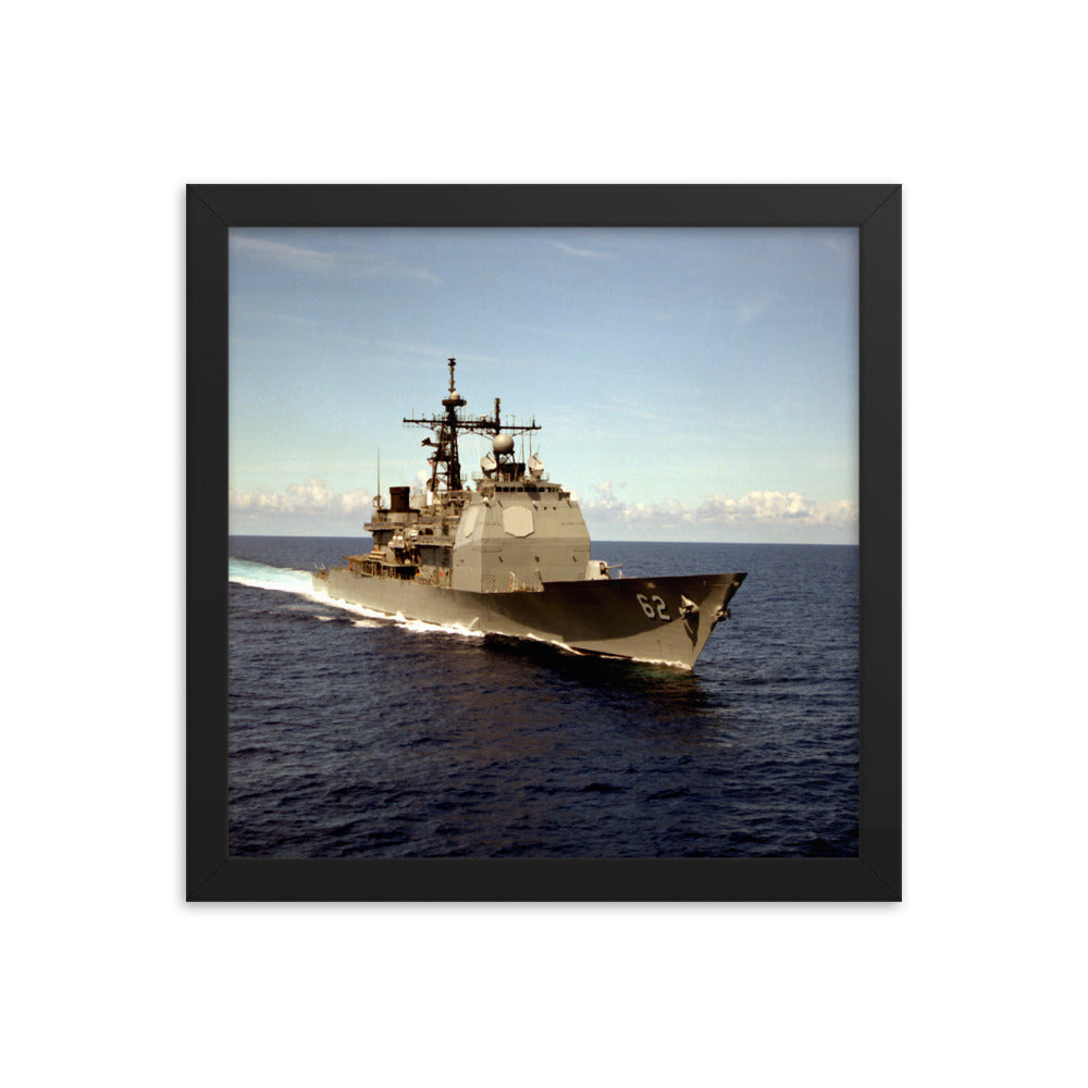 USS Chancellorsville (CG-62) Framed Ship Photo