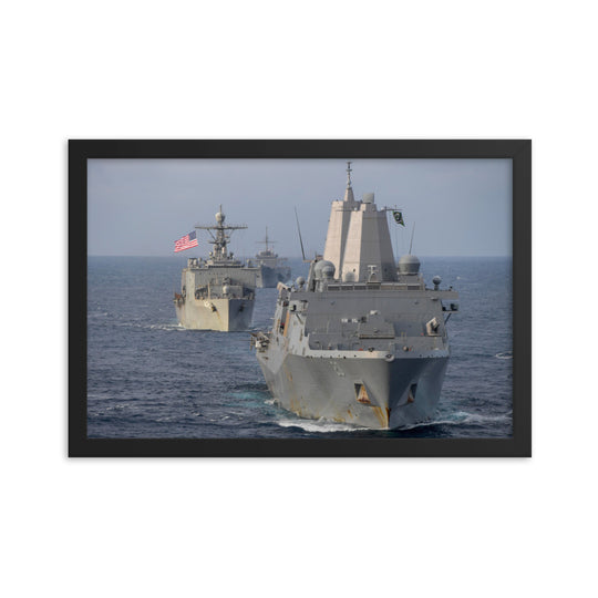 USS Green Bay (LPD-20) Framed Ship Photo