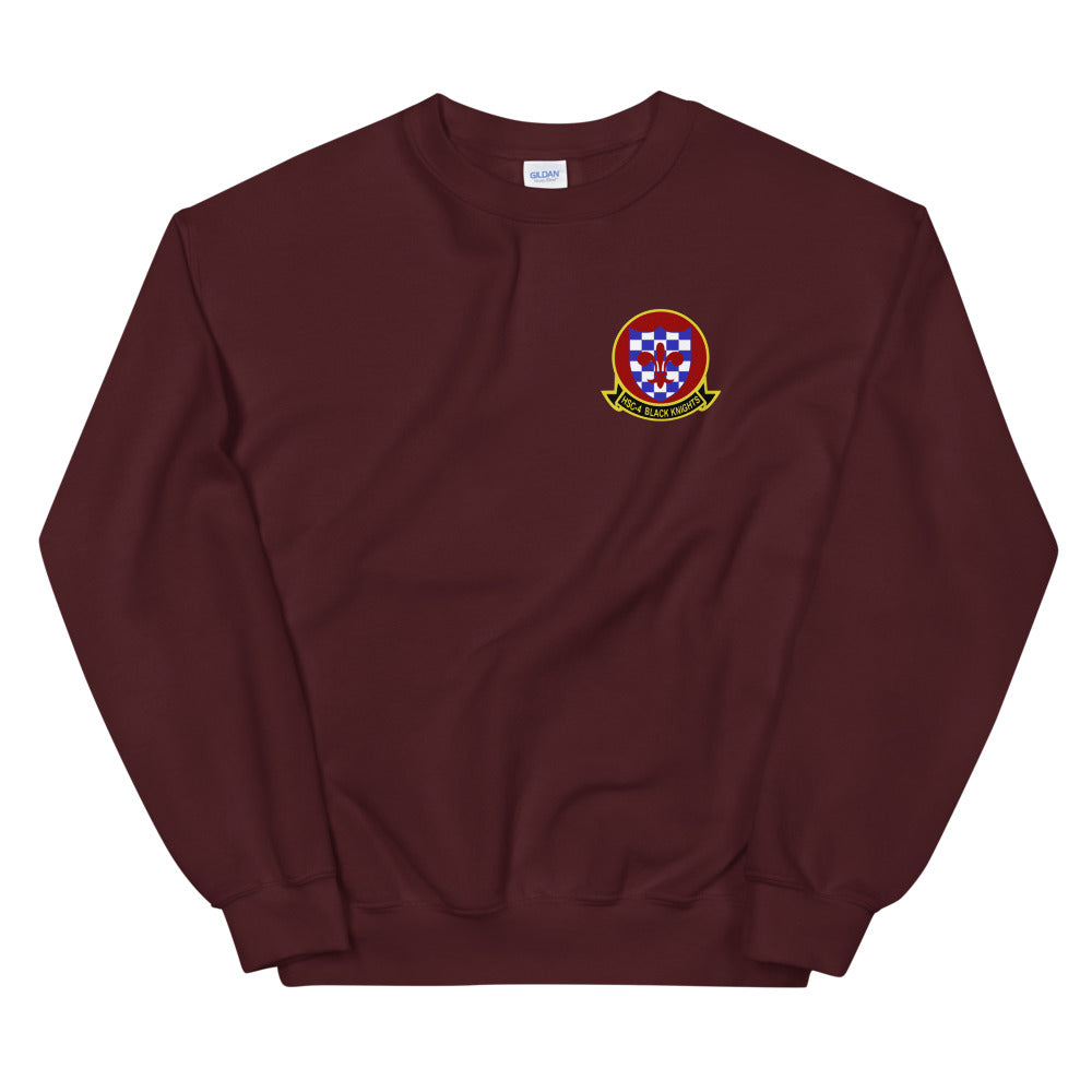 HSC-4 Black Knights Squadron Crest Sweatshirt