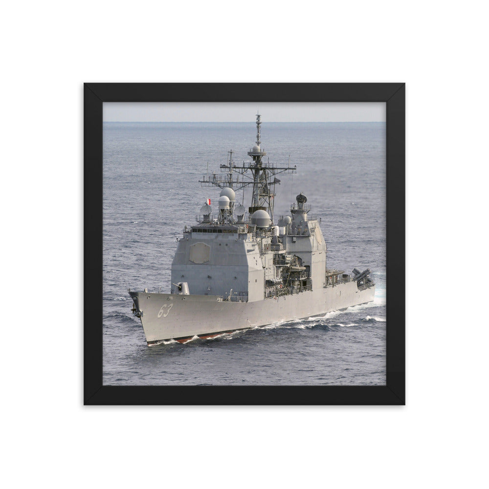 USS Cowpens (CG-63) Framed Ship Photo