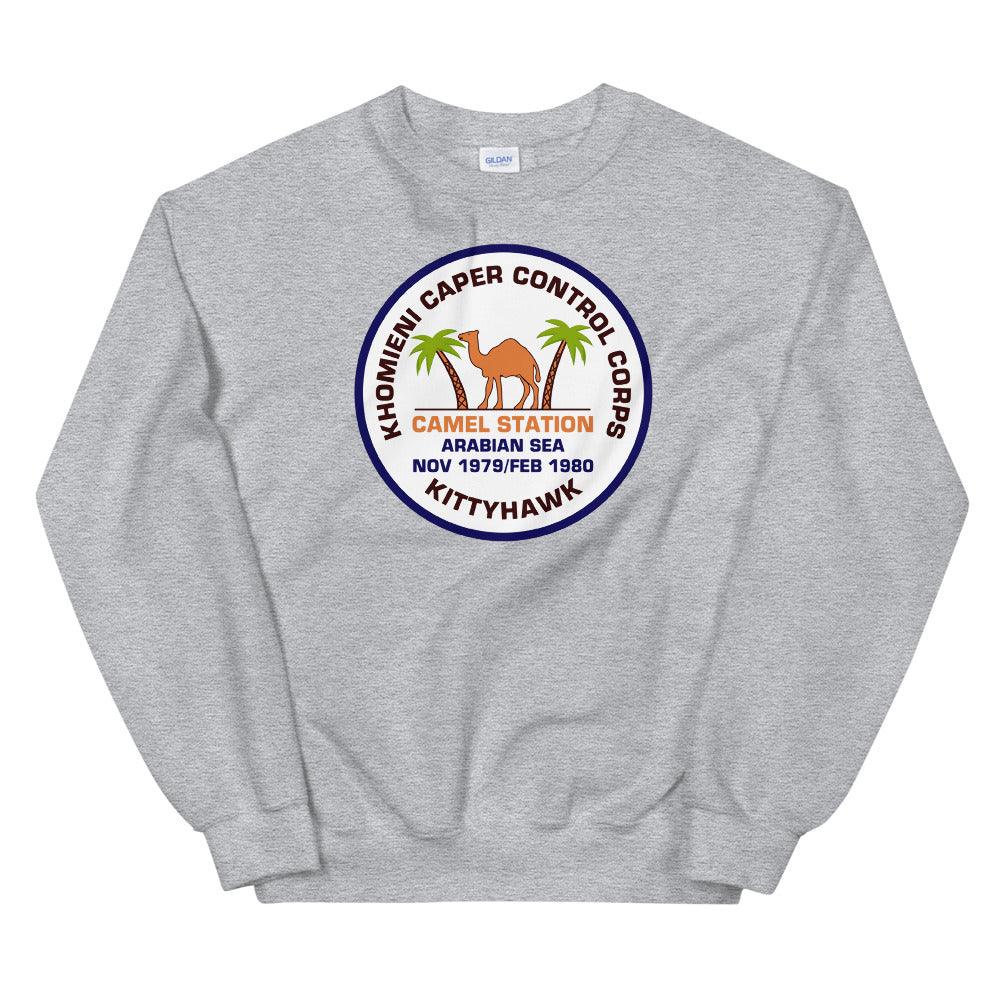 USS Kitty Hawk (CV-63) Khomieni Caper Control Corps '79-'80 Sweatshirt