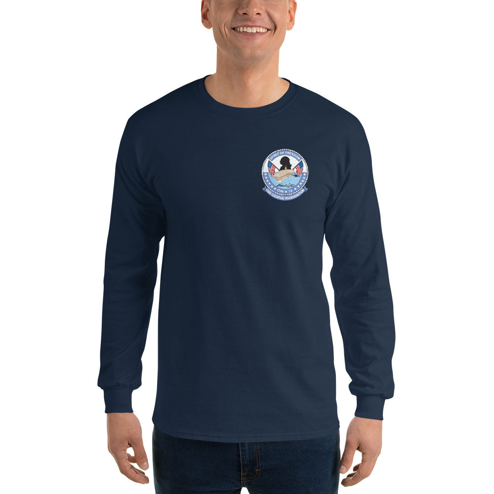 USS George Washington (CVN-73) 1996 Long Sleeve Cruise Shirt