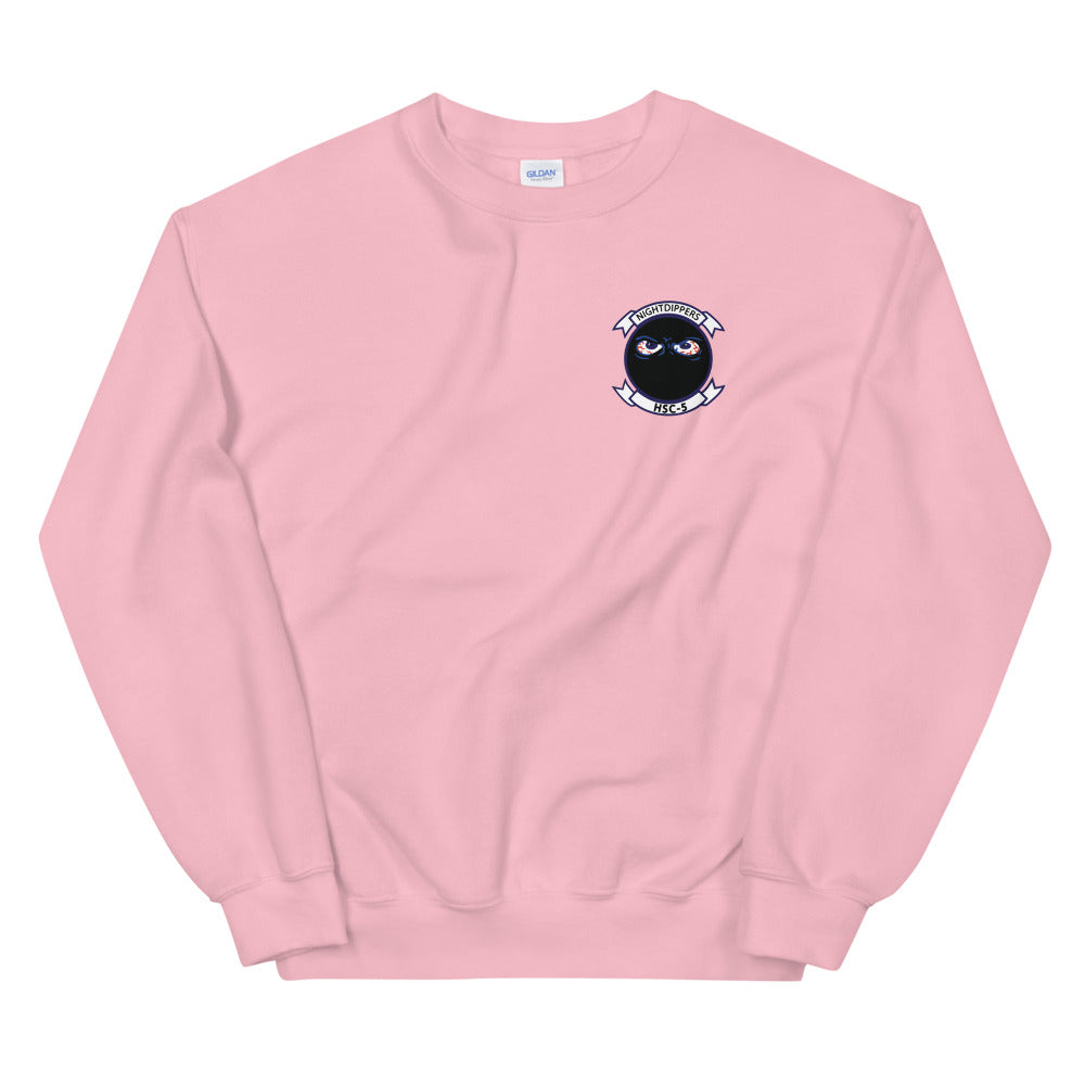 HSC-5 Nightdippers Squadron Crest Sweatshirt