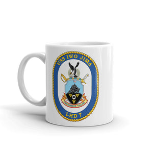 USS Iwo Jima (LHD-7) Ship's Crest Mug