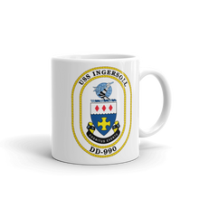 Load image into Gallery viewer, USS Ingersoll (DD-990) Ship&#39;s Crest Mug