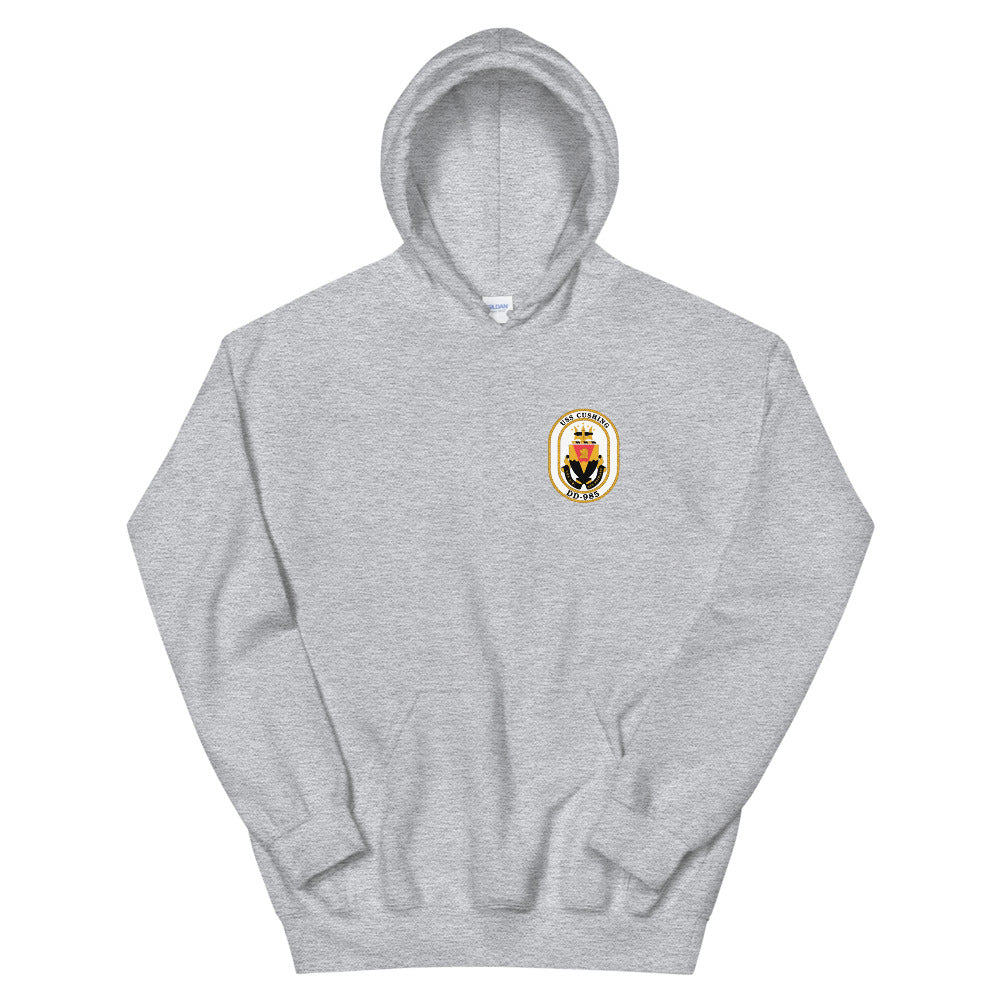USS Cushing (DD-985) Ship's Crest Hoodie
