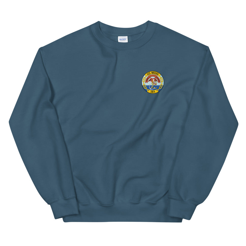 USS Nassau (LHA-4) Ship's Crest Sweatshirt