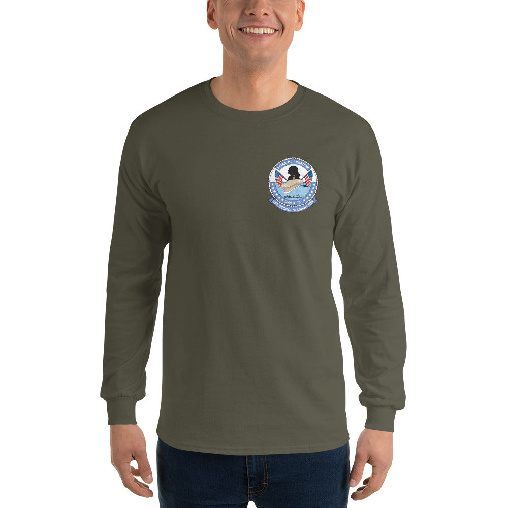 USS George Washington (CVN-73) 2014 Long Sleeve Cruise Shirt