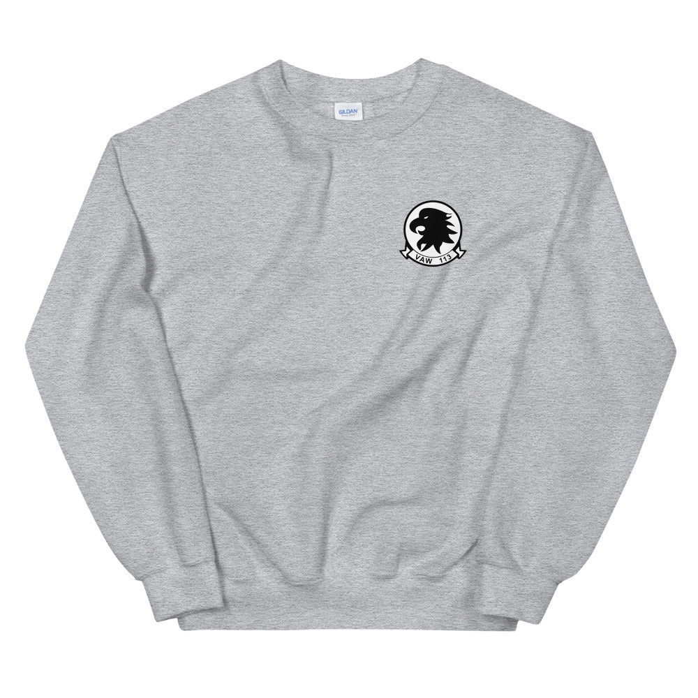 VAW-113 Black Eagles Squadron Crest Sweatshirt