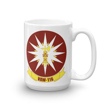 Load image into Gallery viewer, VAW-116 Sun Kings Squadron Crest Mug