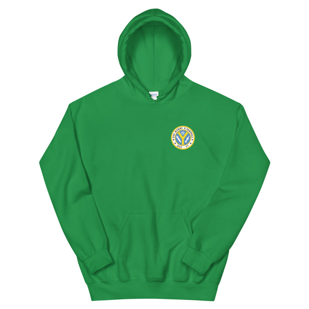 USS Harry E. Yarnell (DLG-17) Ship's Crest Hoodie