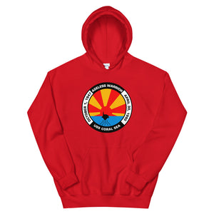 USS Coral Sea (CV-43) Ageless Warrior Hoodie