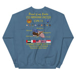 USS Abraham Lincoln (CVN-72) 2010-11 Cruise Sweatshirt - Family