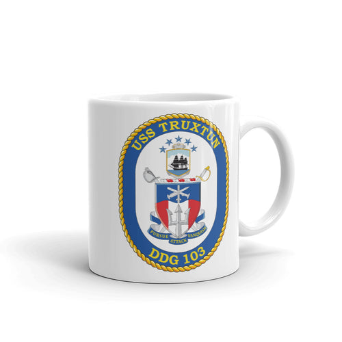 USS Truxtun (DDG-103) Ship's Crest Mug