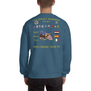 USS John F. Kennedy (CV-67) 1978-79 Cruise Sweatshirt