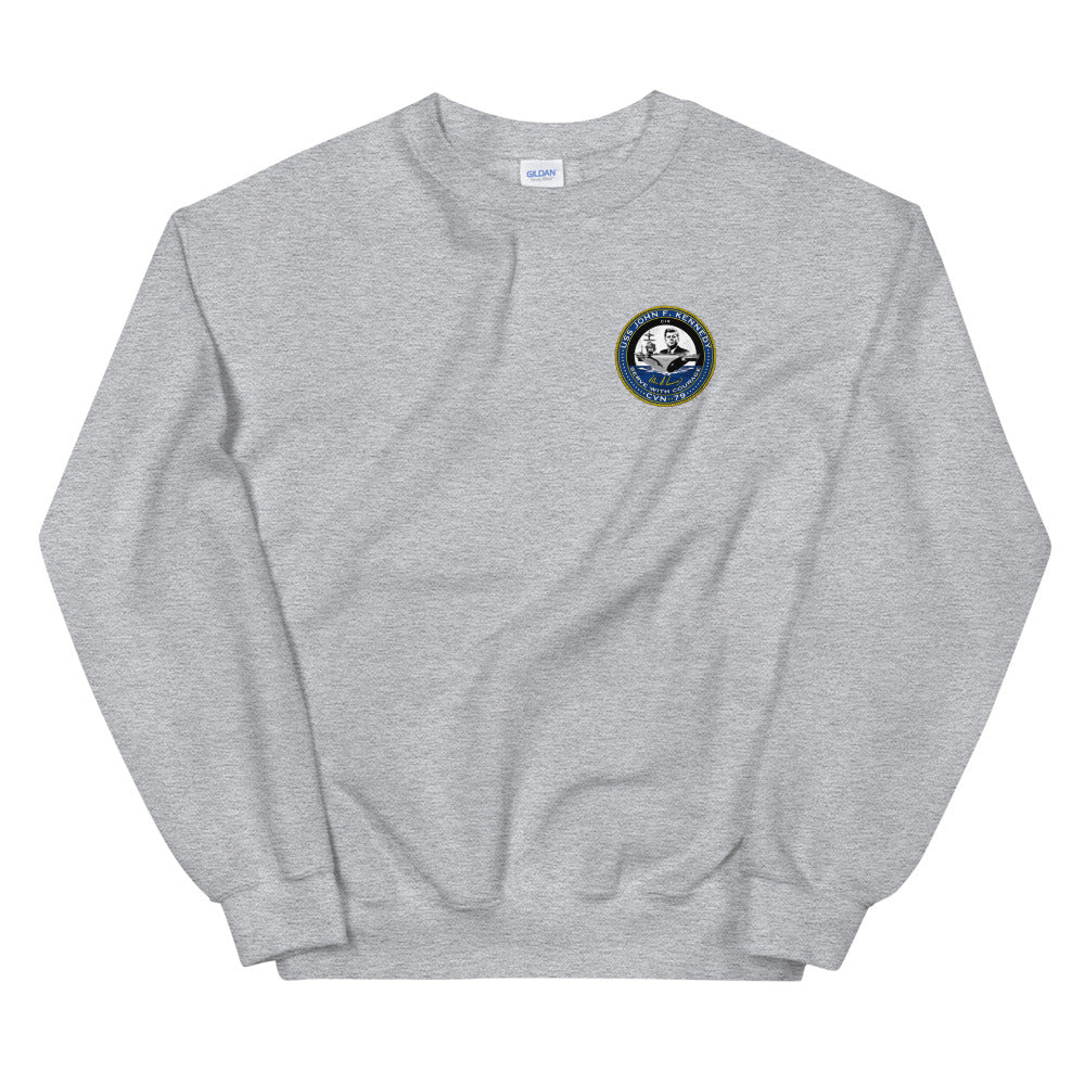 USS John F. Kennedy (CVN-79) Ship's Crest Sweatshirt