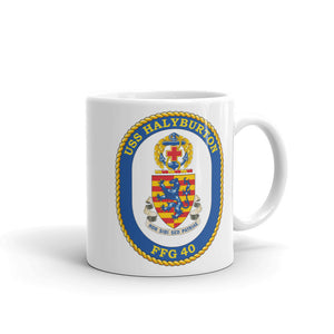USS Halyburton (FFG-40) Ship's Crest Mug