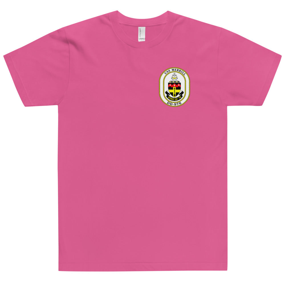 USS Merrill (DD-976) Ship's Crest T-Shirt