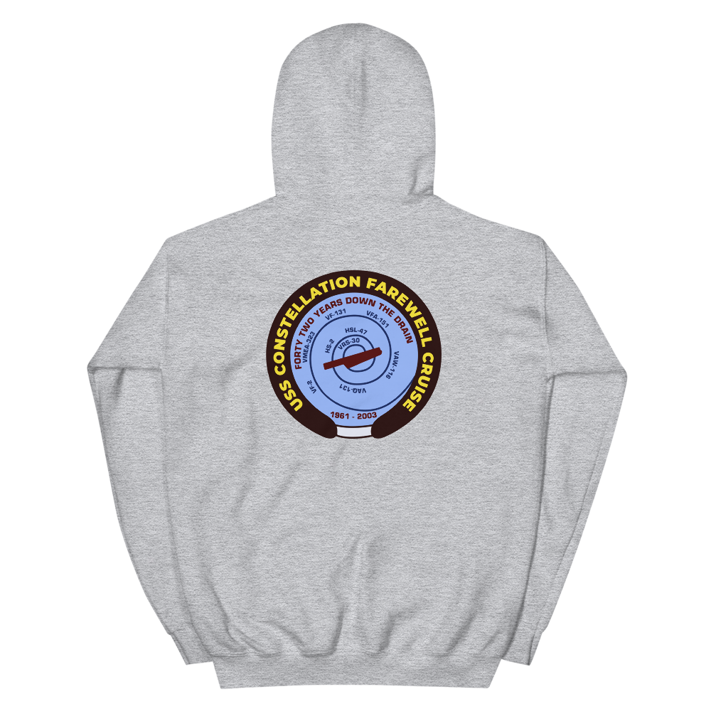 USS Constellation (CV-64) Farewell Cruise Hoodie