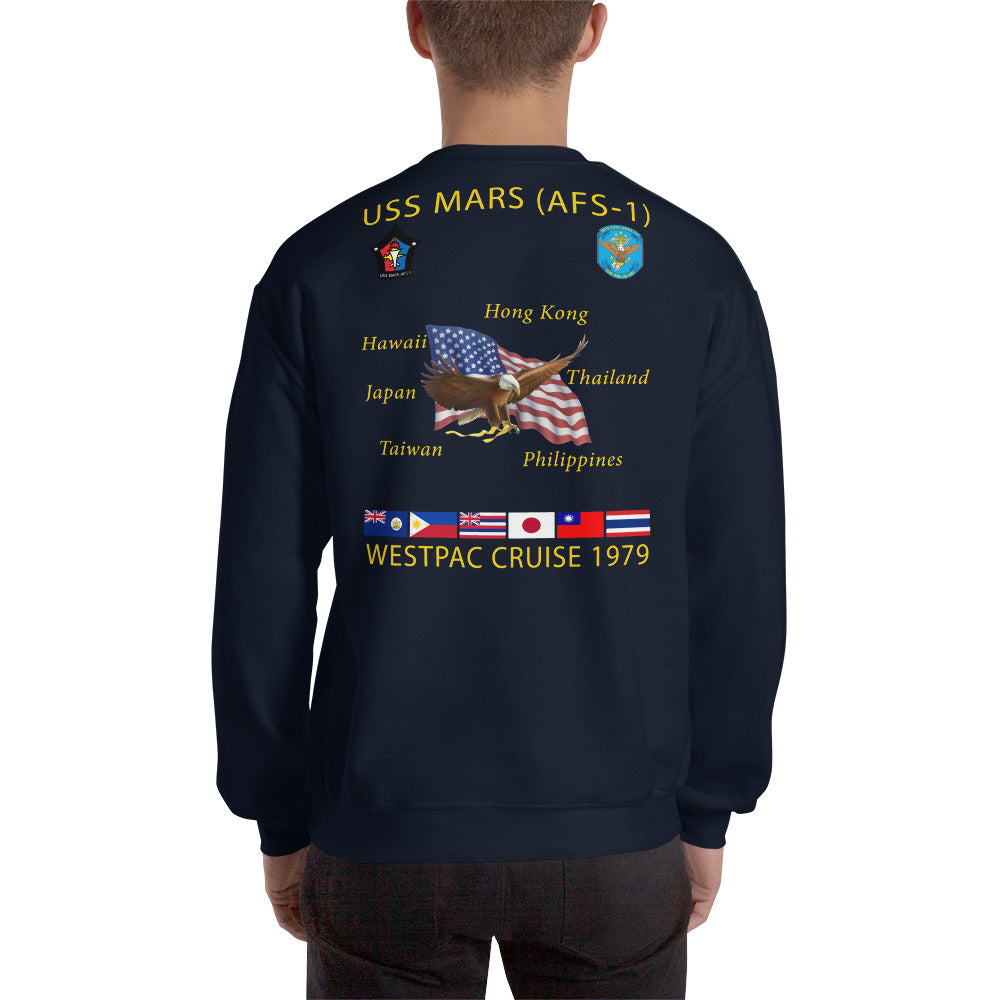 USS Mars (AFS-1) 1979 Cruise Sweatshirt