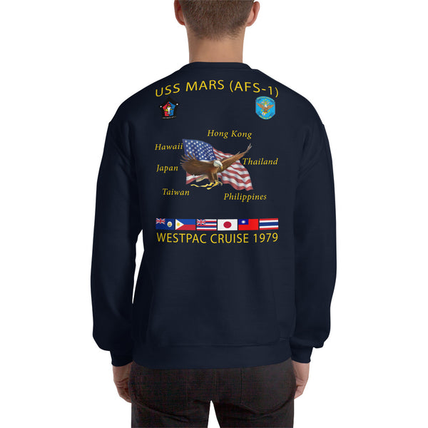 USS Mars (AFS-1) 1979 Cruise Sweatshirt