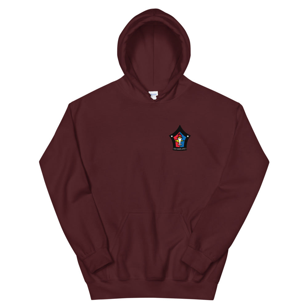 USS Mars (AFS-1) Ship's Crest Hoodie