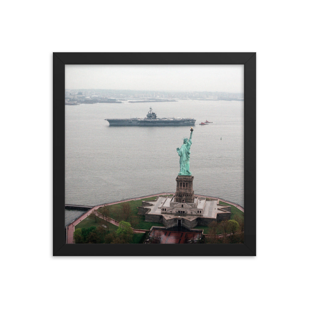 USS Forrestal (CV-59) Framed Ship Photo
