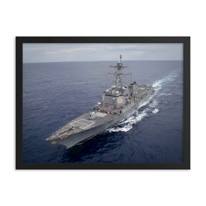 USS Gridley (DDG-101) Framed Ship Photo