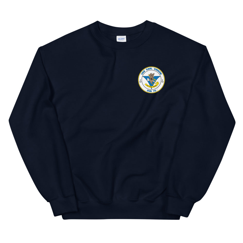 USS Carl Vinson (CVN-70) 2010-11 Cruise Sweatshirt - FAMILY