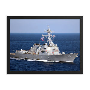 USS Bulkeley (DDG-84) Framed Ship Photo