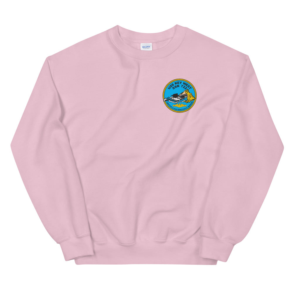 USS Key West (SSN-722) Ship's Crest Sweatshirt