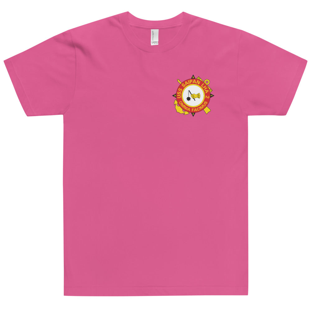 USS Saipan (LHA-2) Ship's Crest Shirt