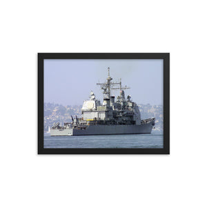 USS Valley Forge (CG-50) Framed Ship Photo