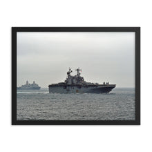 Load image into Gallery viewer, USS Peleliu (LHA-5) Framed Ship Photo