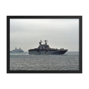 USS Peleliu (LHA-5) Framed Ship Photo