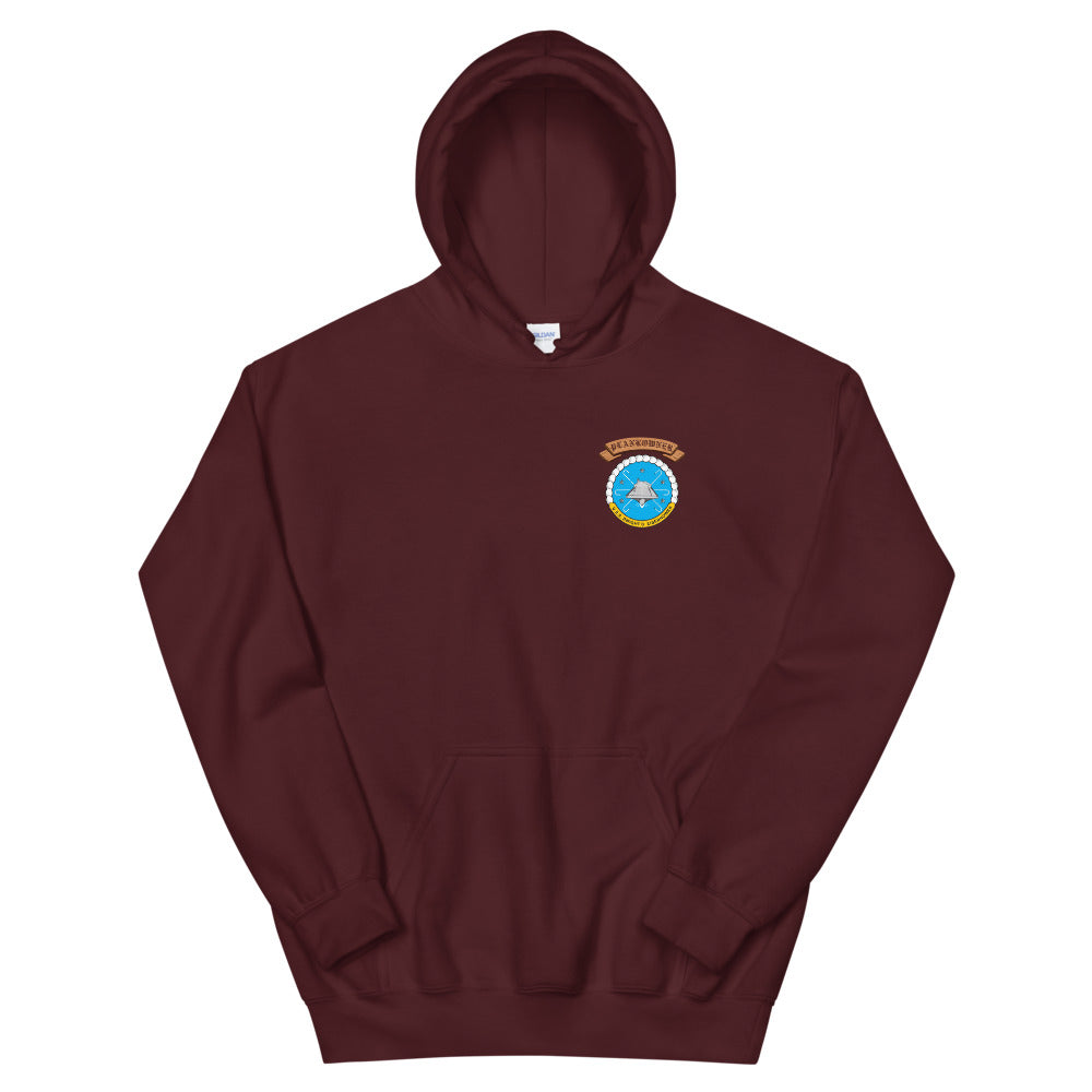USS Dwight D. Eisenhower (CVN-69) Plankowner Crest Hoodie