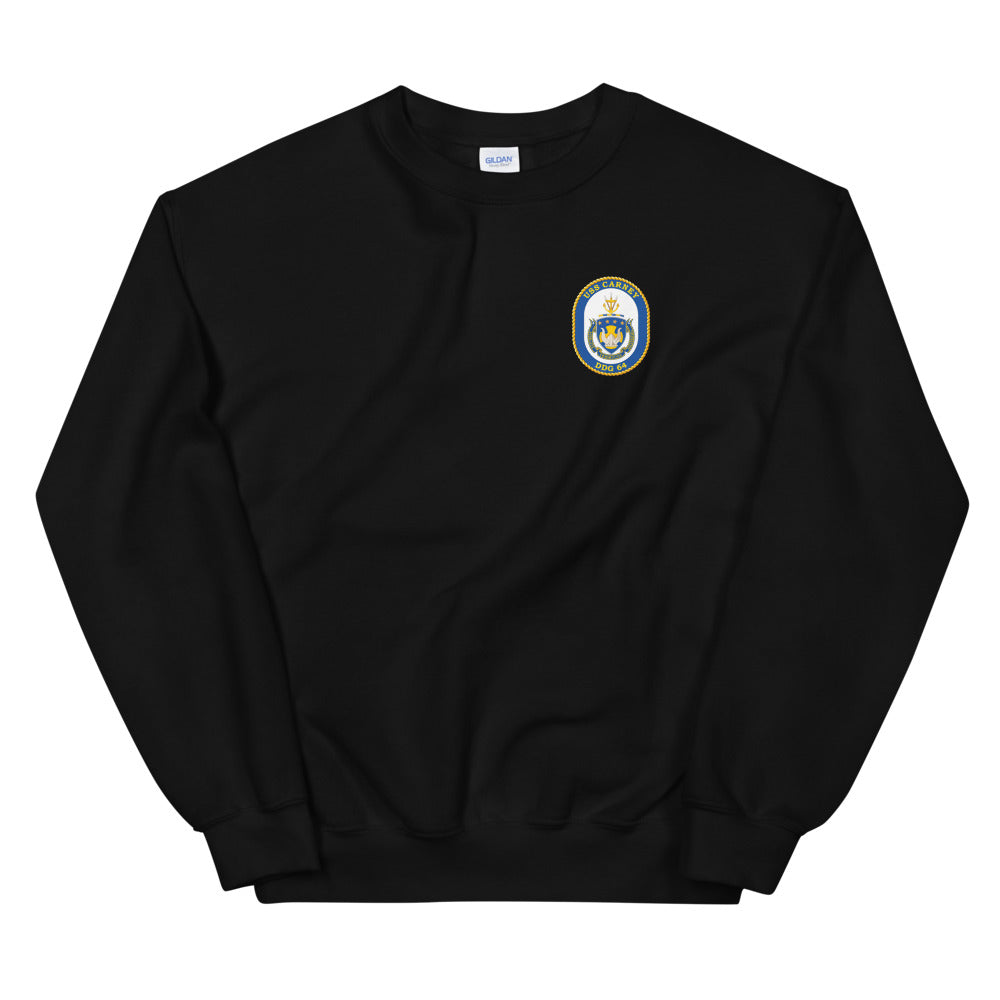 USS Carney (DDG-64) Ship's Crest Sweatshirt