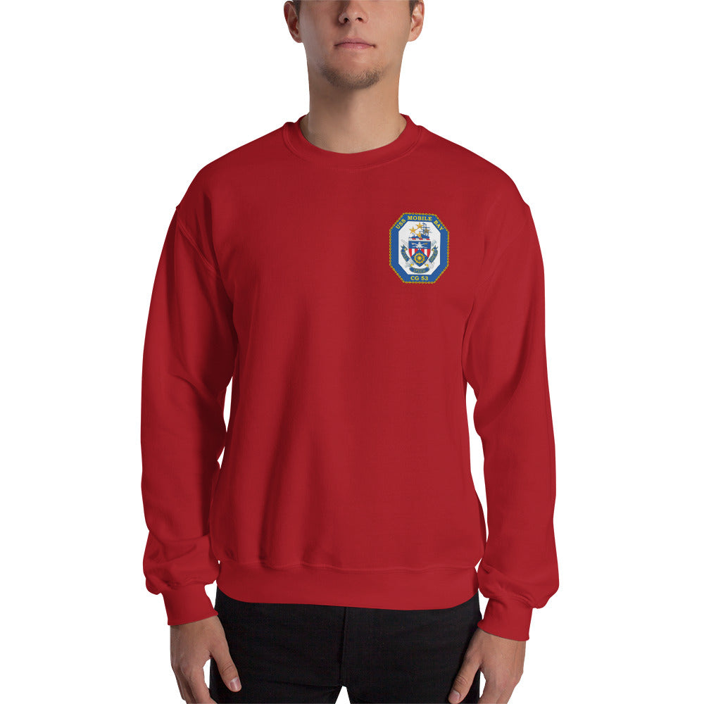USS Mobile Bay (CG-53) 2016 Cruise Sweatshirt