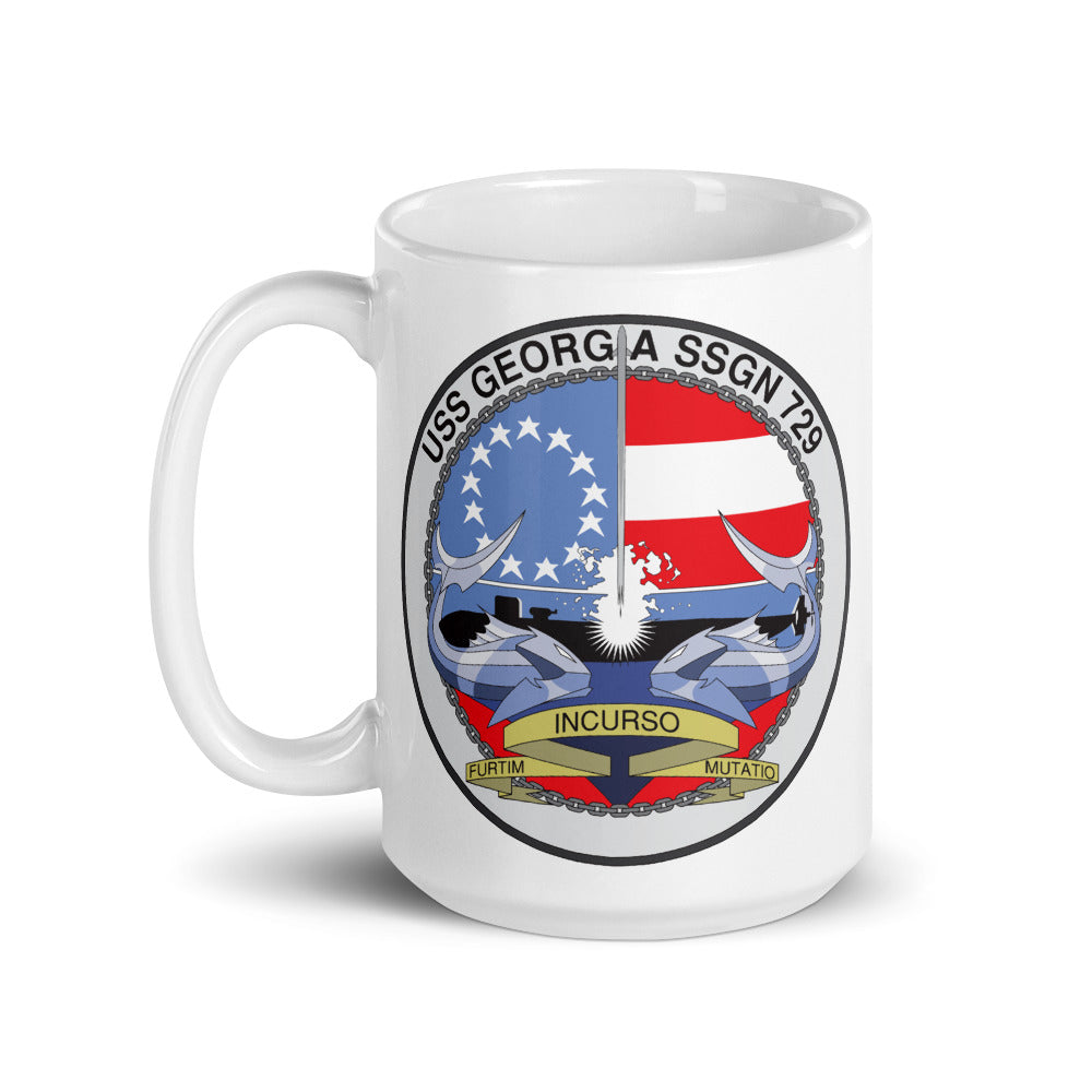USS Georgia (SSGN-729) Ship's Crest Mug