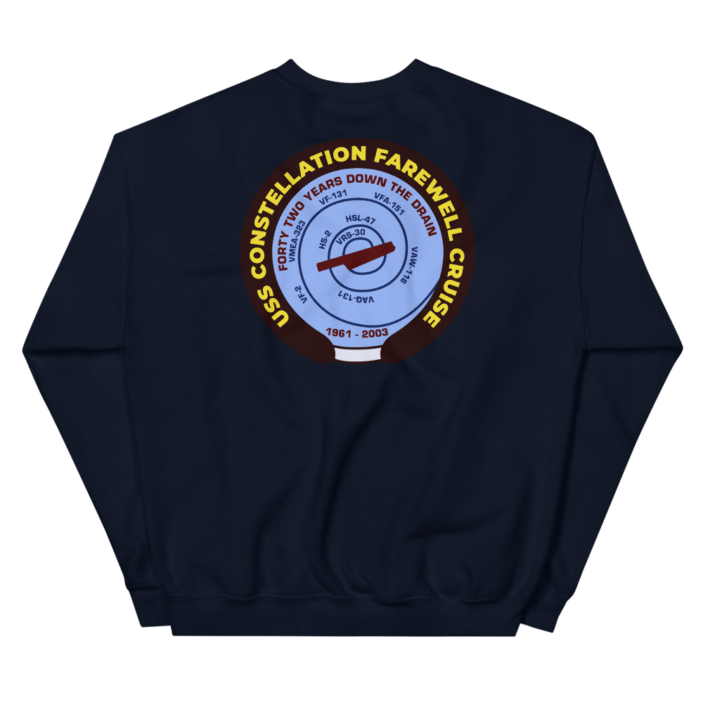 USS Constellation (CV-64) Farewell Cruise Sweatshirt