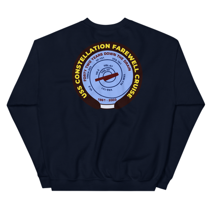 USS Constellation (CV-64) Farewell Cruise Sweatshirt