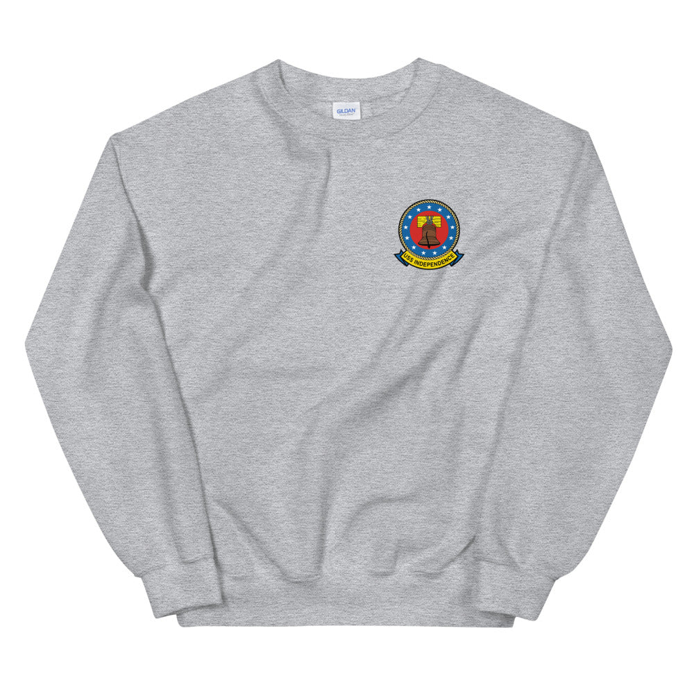 USS Independence (CVA/CV-62) Ship's Crest Sweatshirt