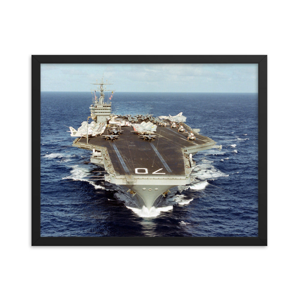 USS Carl Vinson (CVN-70) Framed Ship Photo